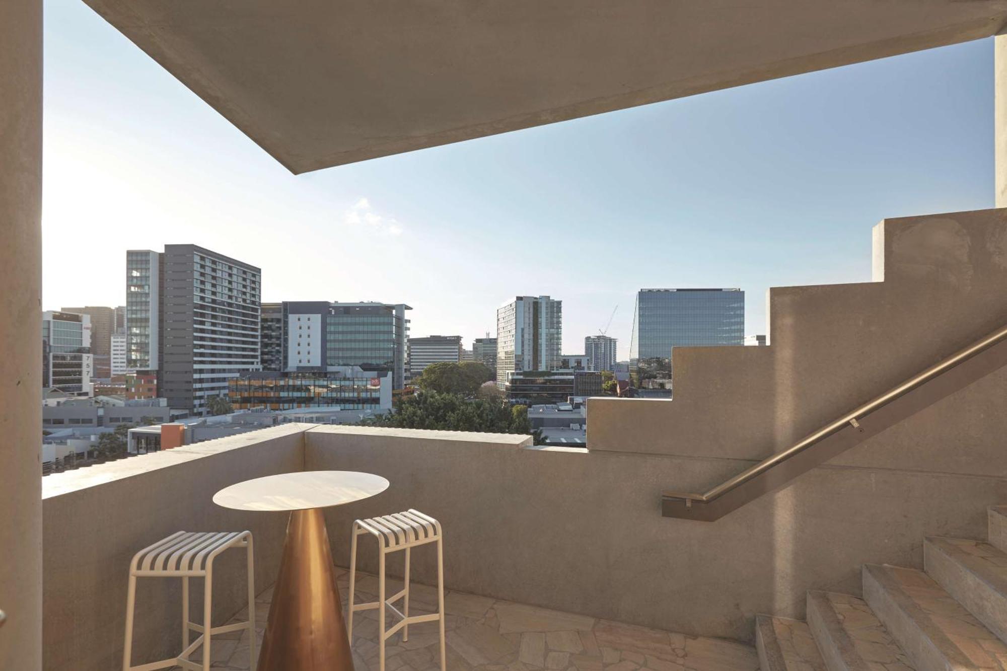The Calile Hotel Brisbane Exterior photo The rooftop terrace